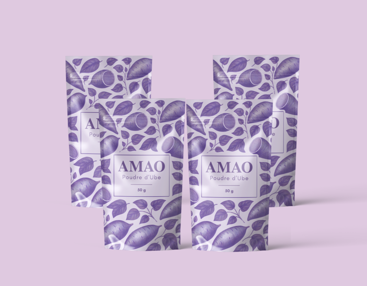 Poudre d'Ube - 50gr x4