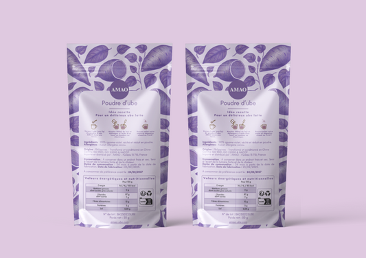 Poudre d'Ube - 50gr x2