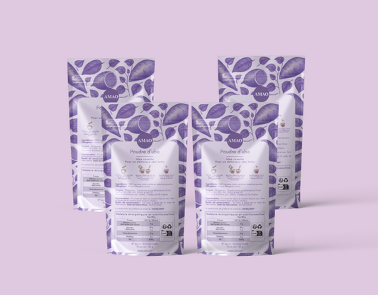 Poudre d'Ube - 50gr x4
